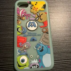 Disney Monsters Inc. Themed Phone Case - Multicolor